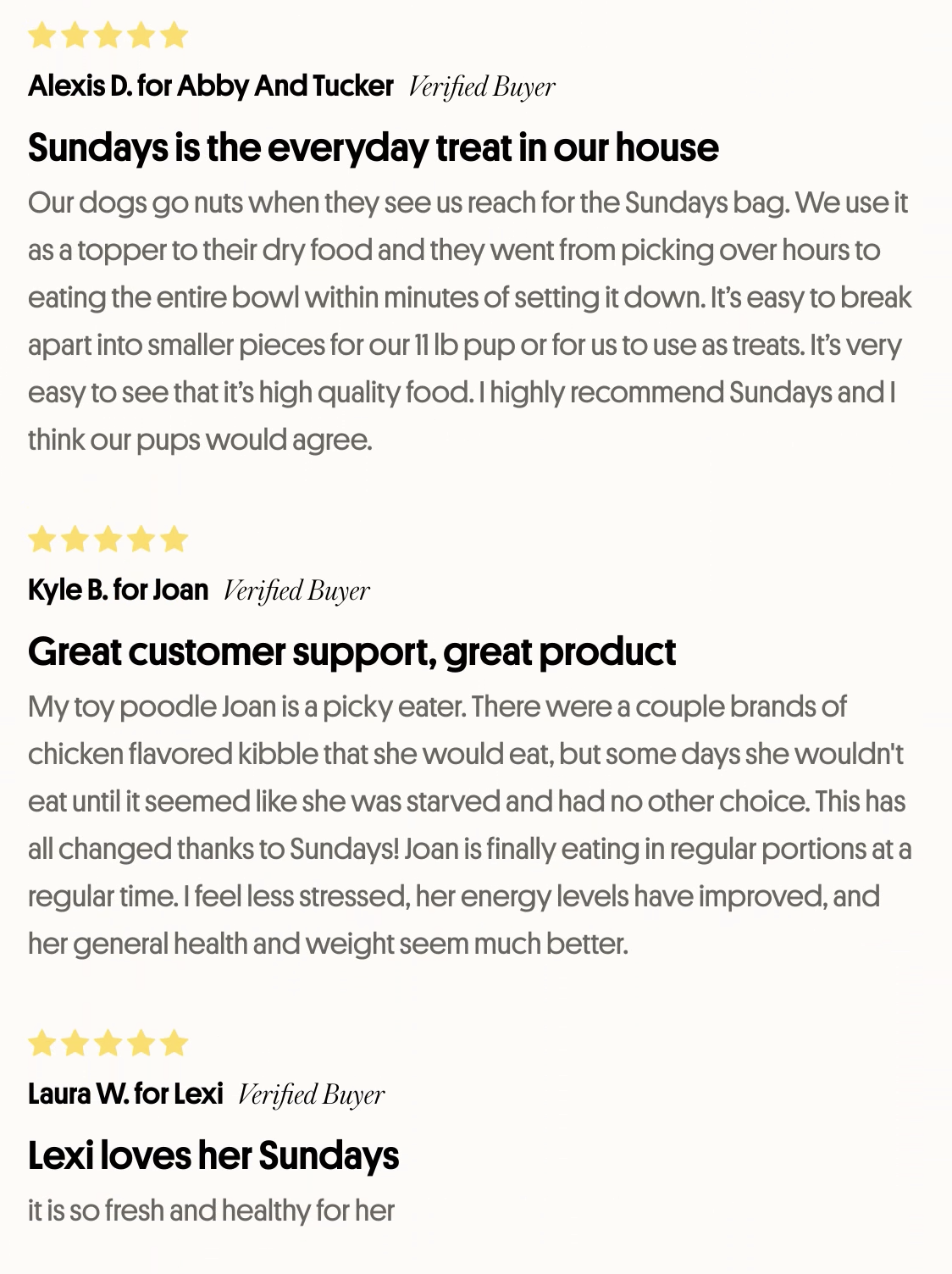 Sundays gallery image