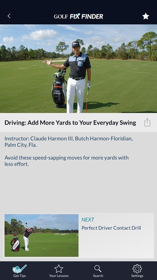 Golf Fix Finder