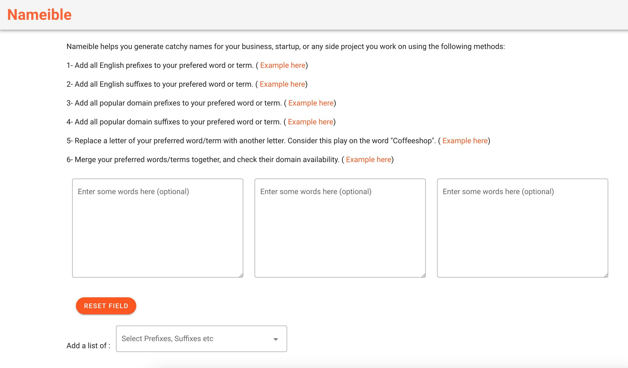 Nameible gallery image