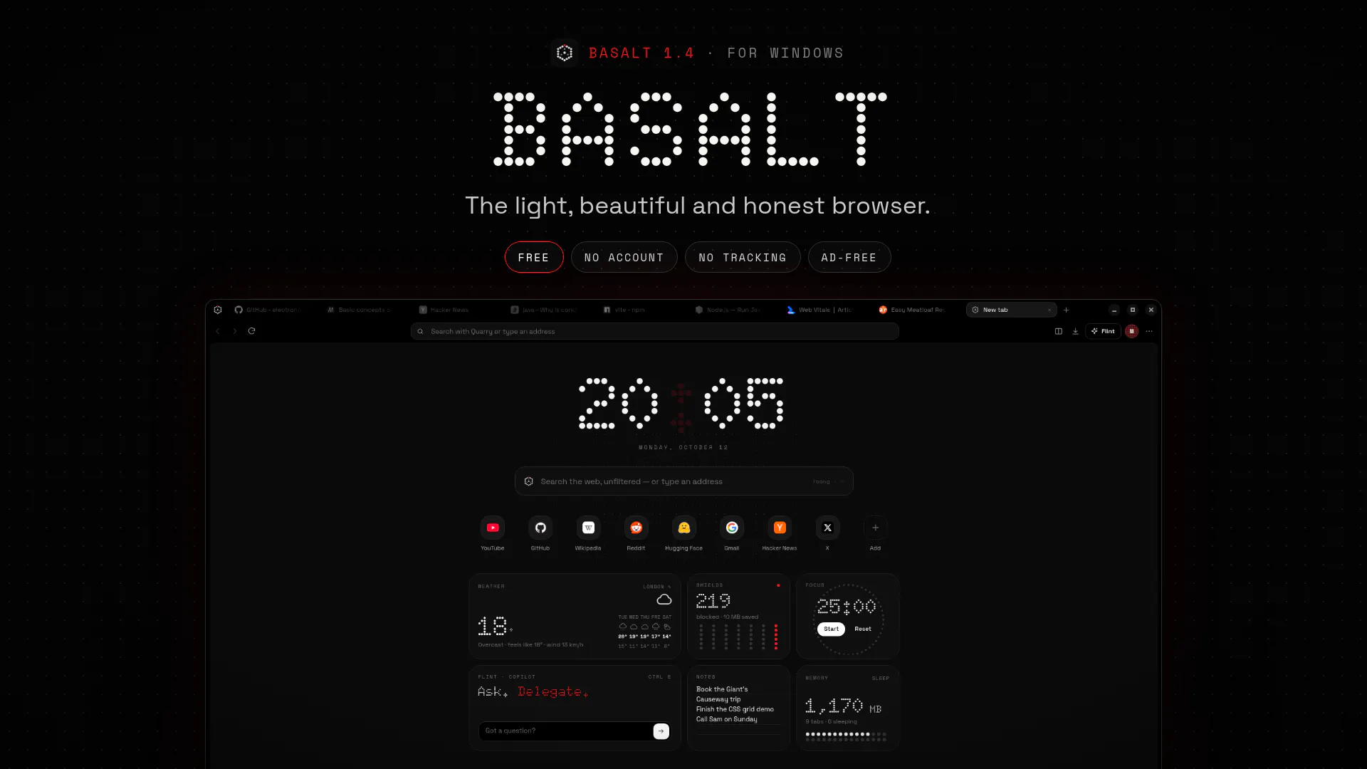 Basalt Browser gallery image