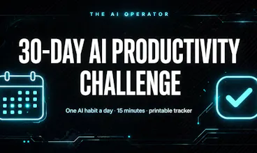 AI Operator's 30-Day AI Productivity gallery image