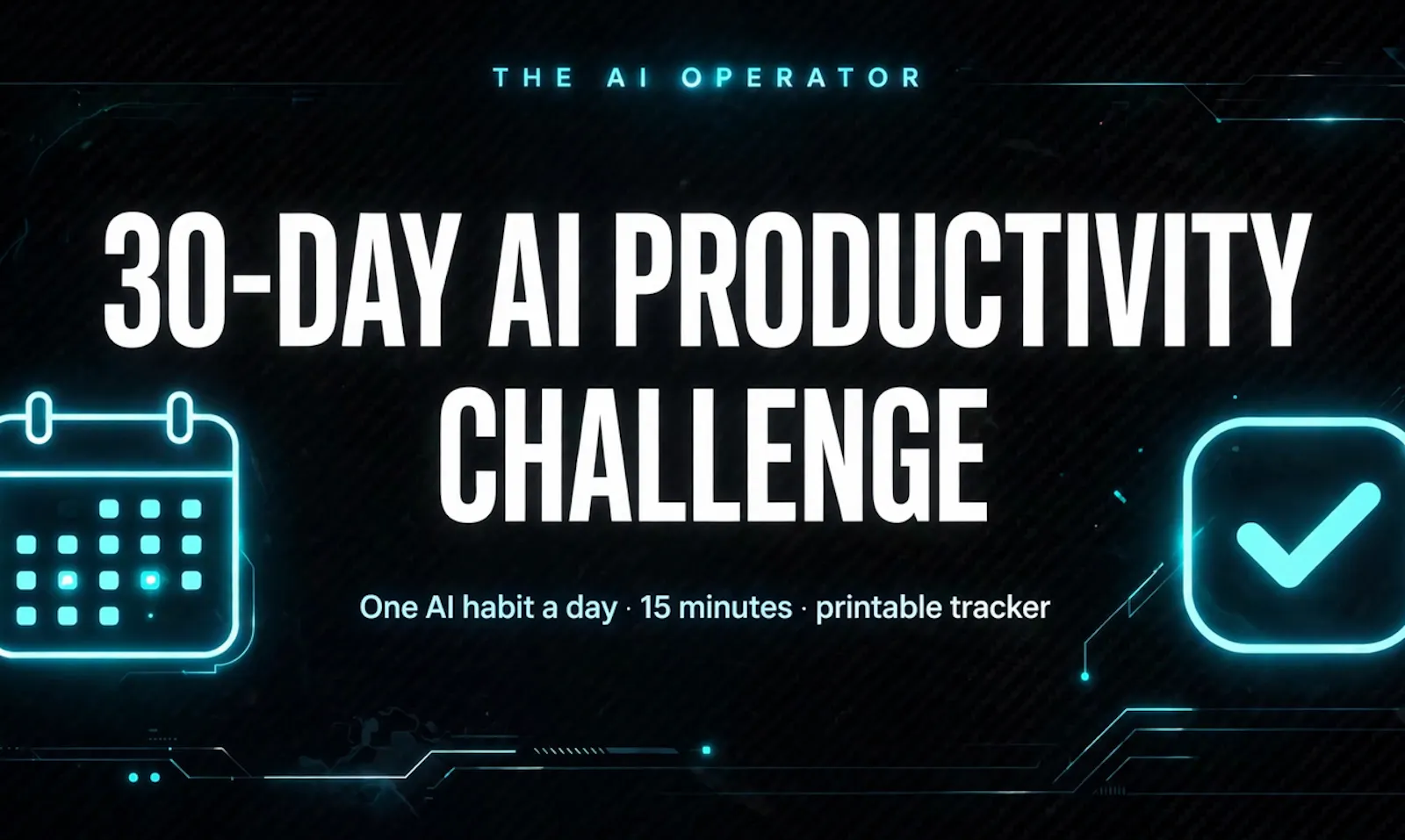 AI Operator's 30-Day AI Productivity screenshot 1
