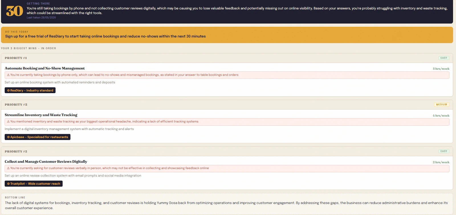 Bizmenta screenshot 1