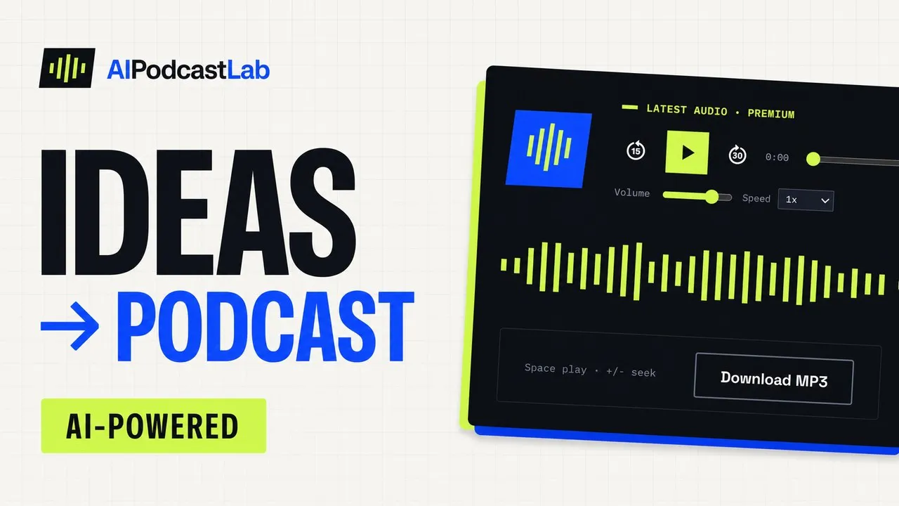 AI Podcast Lab gallery image