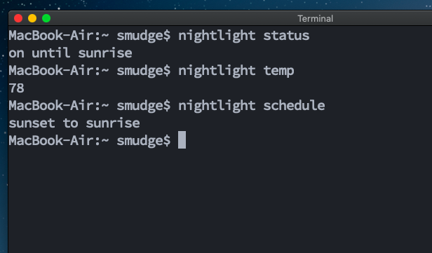 how to night shift mac