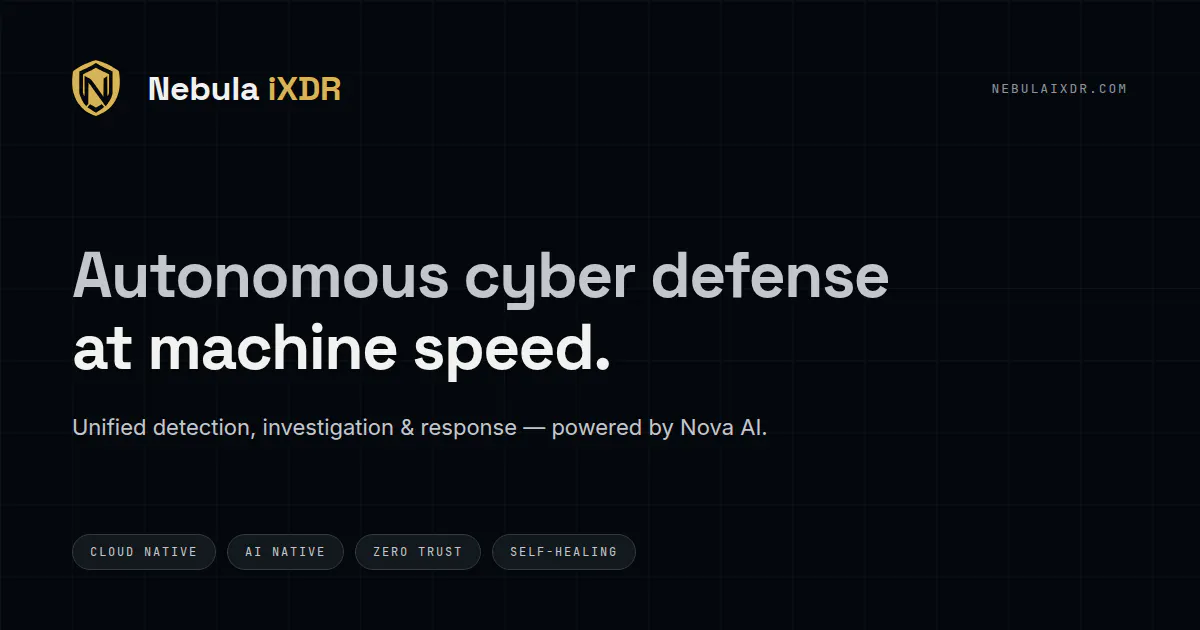 Nebula iXDR gallery image