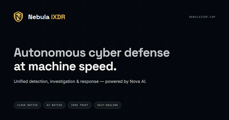 Nebula iXDR screenshot 1