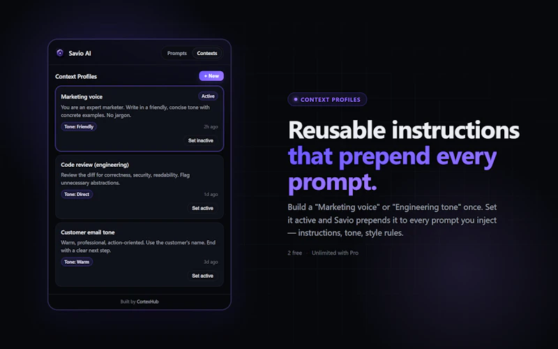 Savio AI screenshot 3