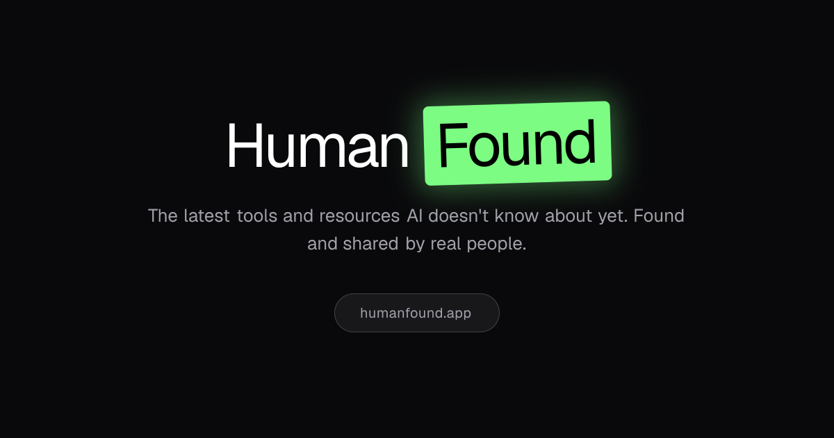 HumanFound gallery image