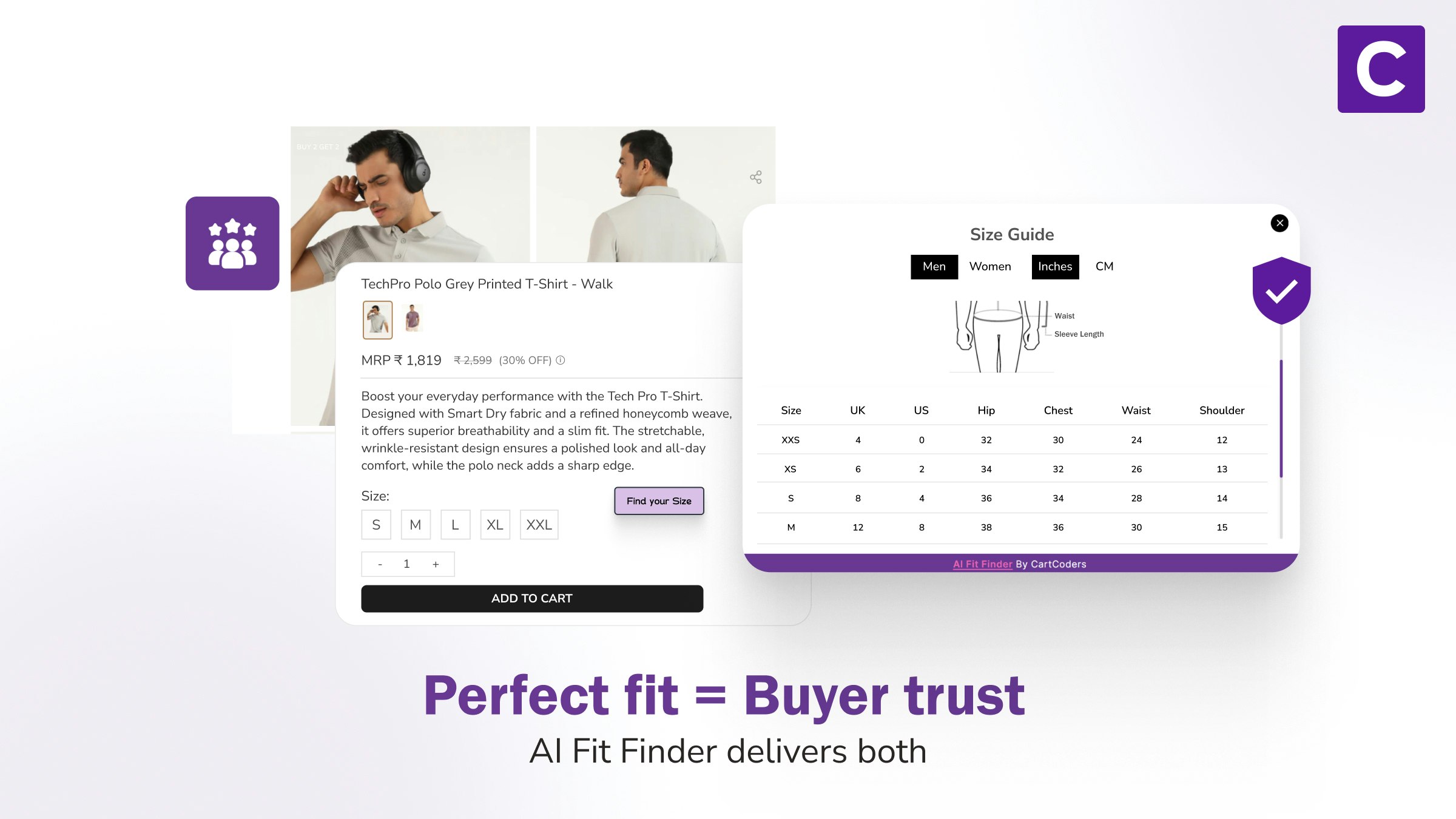 AI Fit Finder gallery image