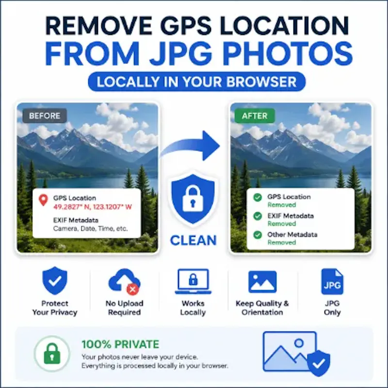 JPG Privacy Cleaner screenshot 1