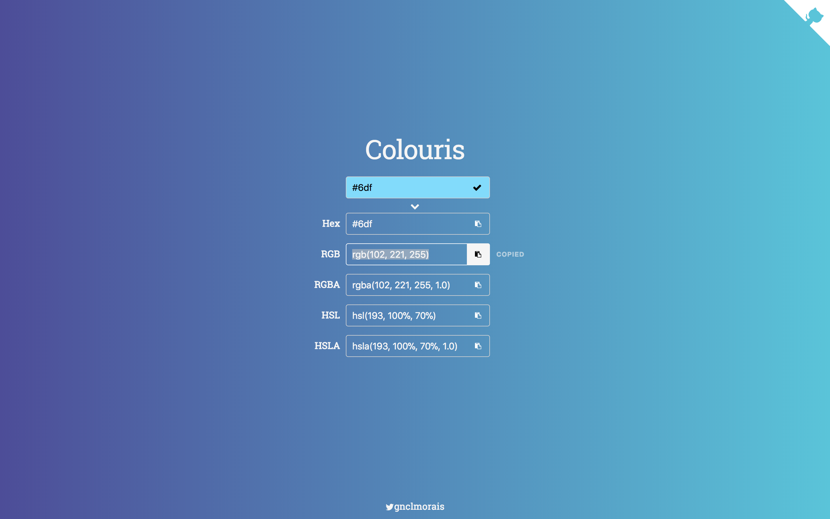 Colouris gallery image