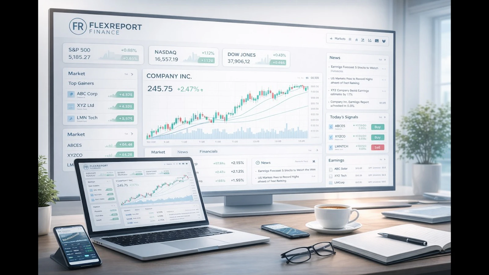 Meet Your Personal AI Equity Analyst screenshot 1 (video preview)