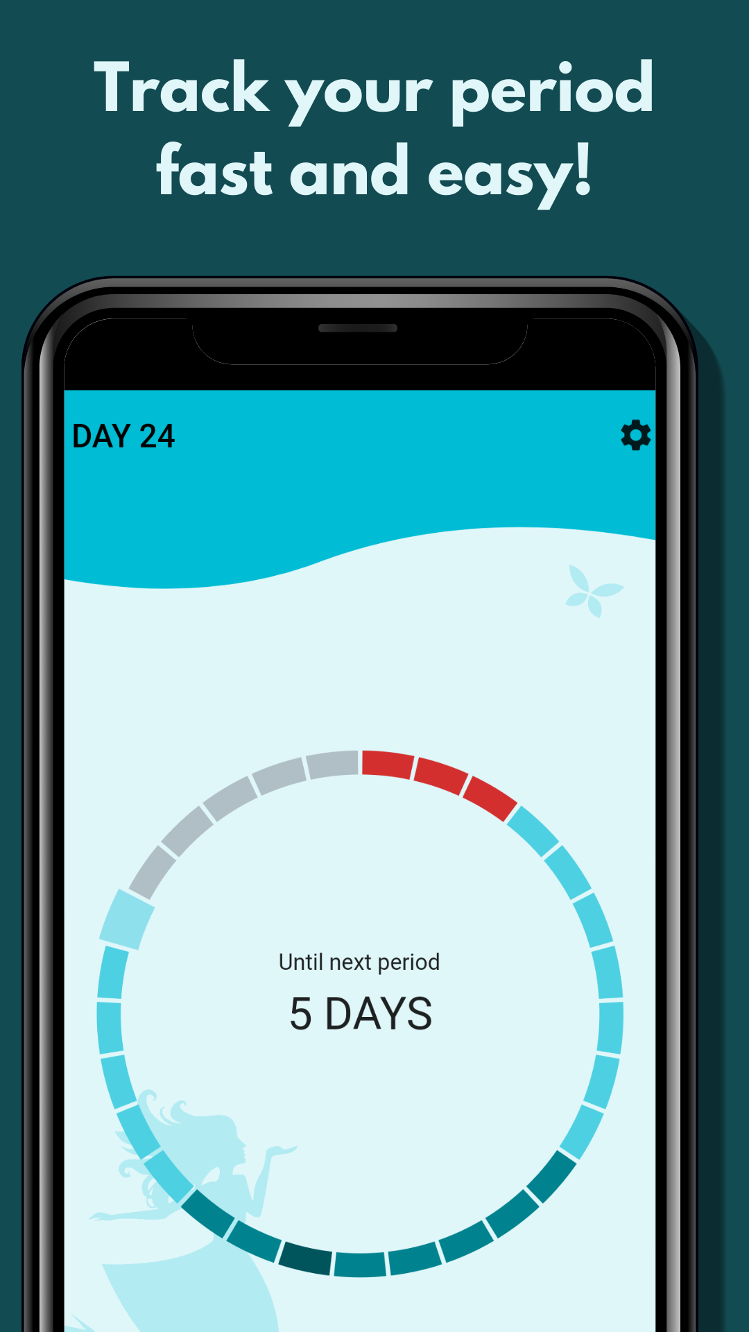 ladylog-a-period-tracker - Easy to use period tracking app that respects your privacy
