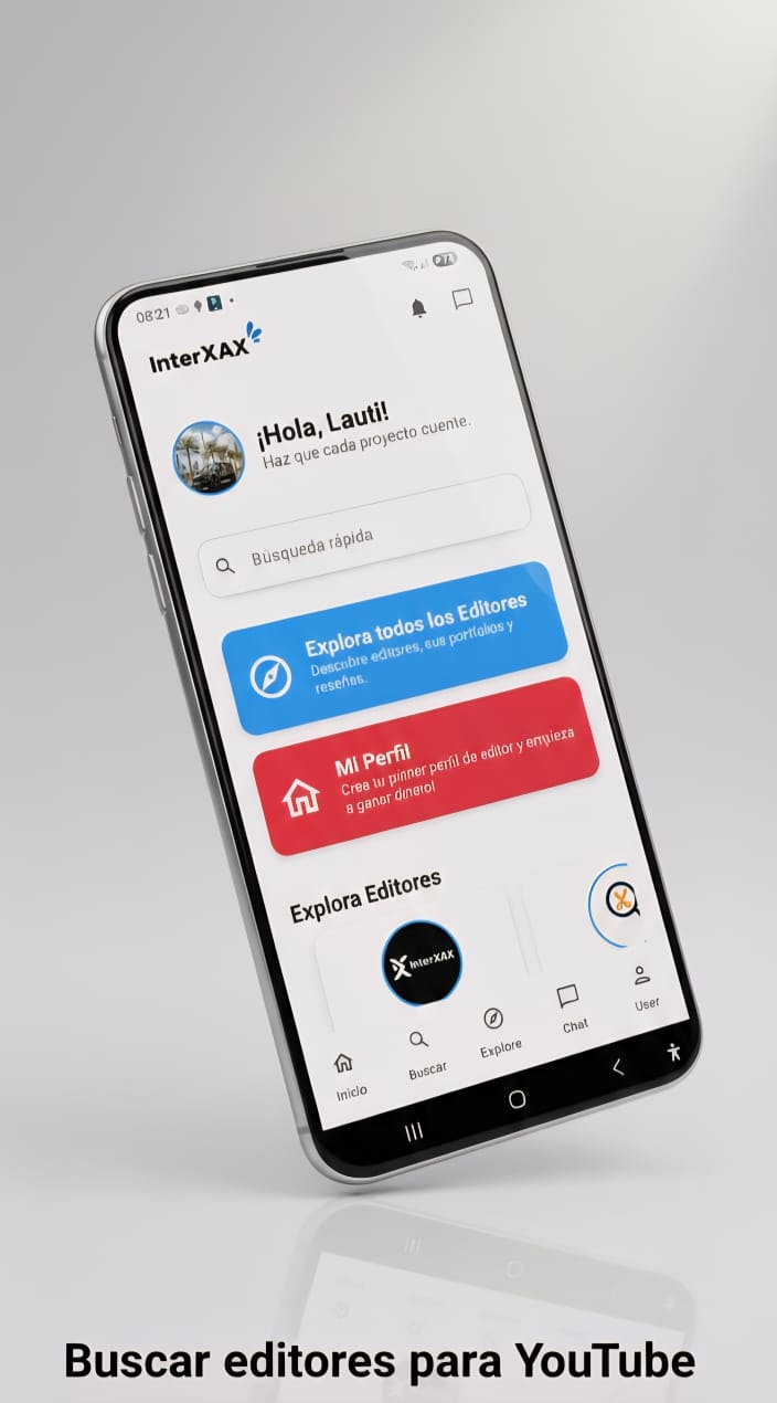 InterXAX - Main product screenshot demonstrating key features and user interface