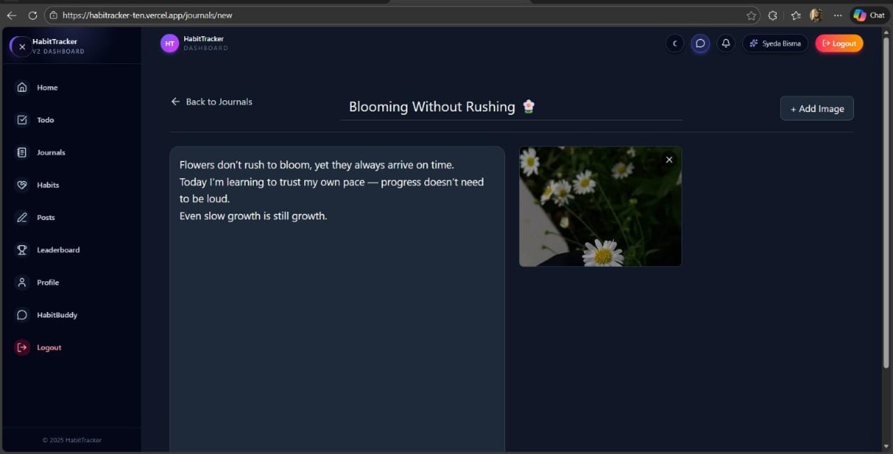 HabitTracker - Screenshot 4 showing product features and functionality
