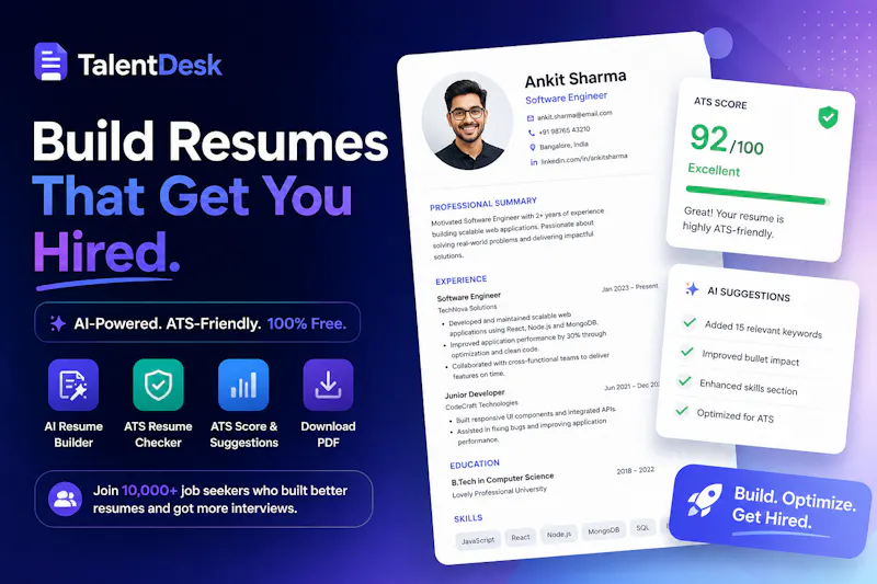 TalentDesk screenshot 2