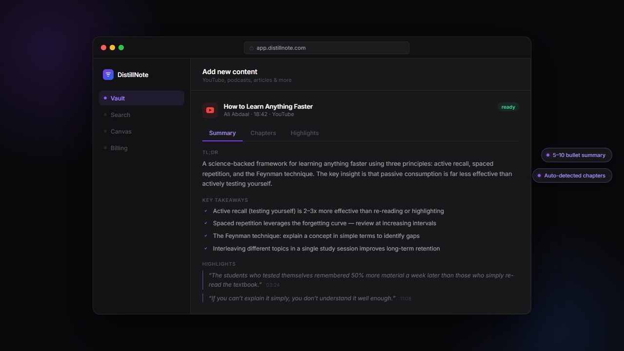 DistillNote - Remember everything. gallery image