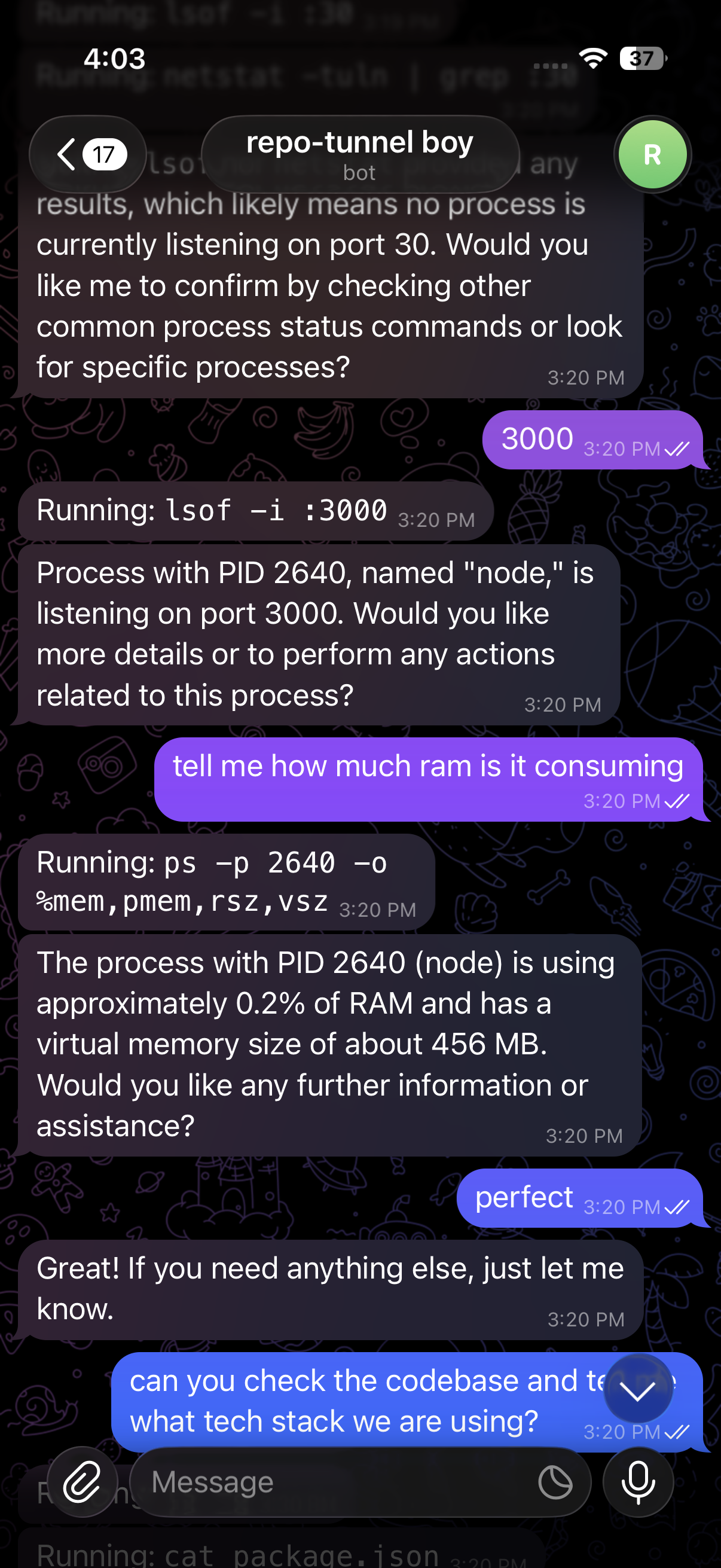 remote-terminal - Screenshot 2 showing product features and functionality
