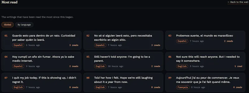 Waiting Wall screenshot 2