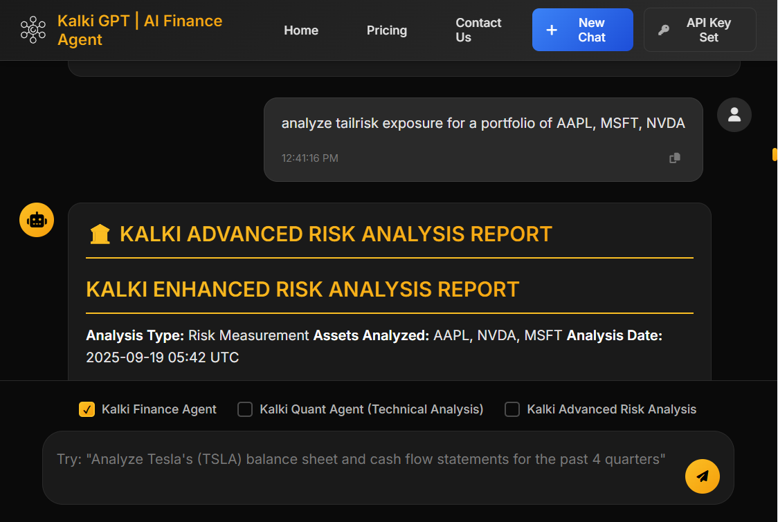Média Agent financier GPT GPT - Analyste financier Jr. équipé d'outils Qual et Quant. 6