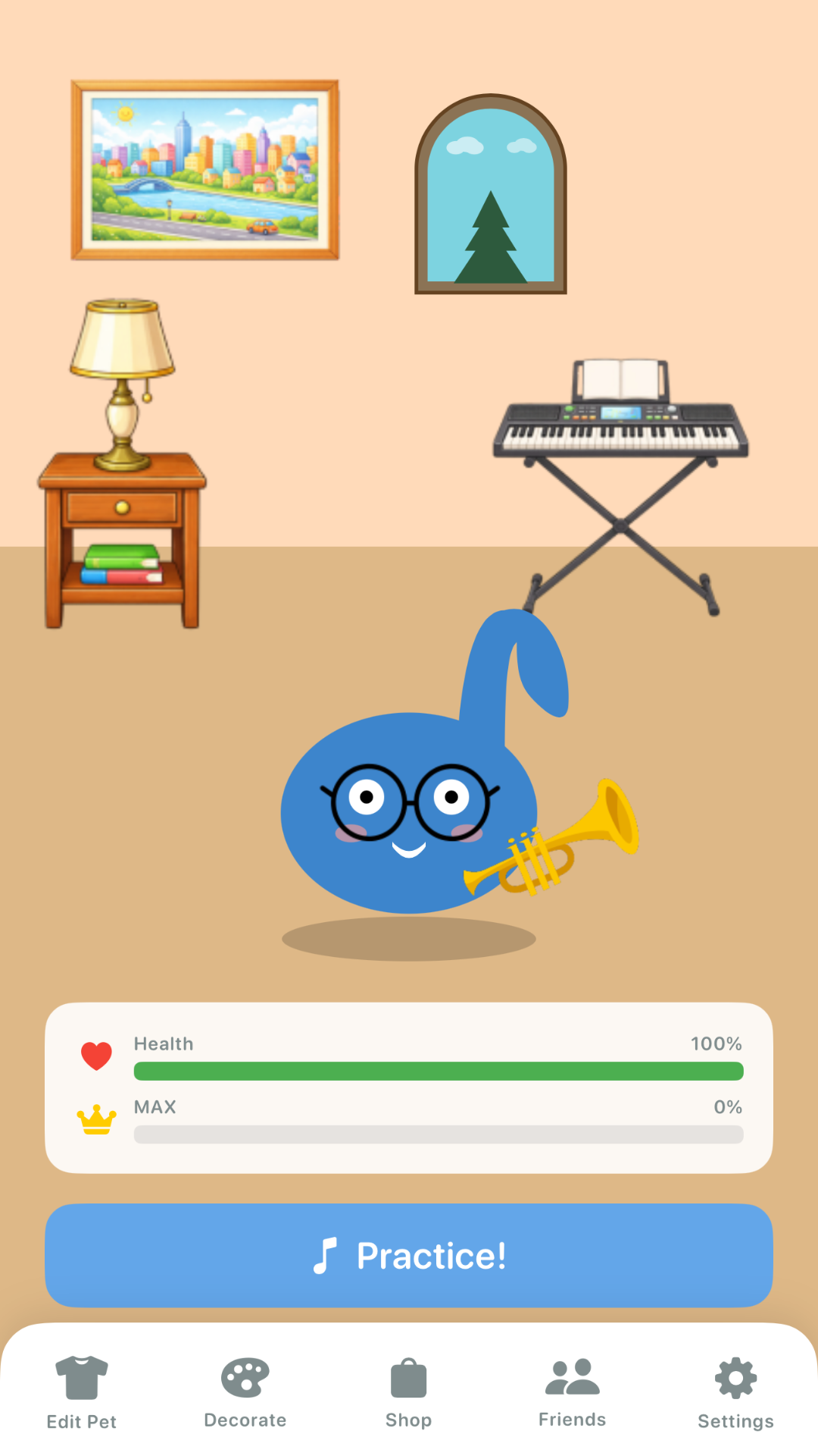 Practice Pet! - Screenshot 2 showing product features and functionality