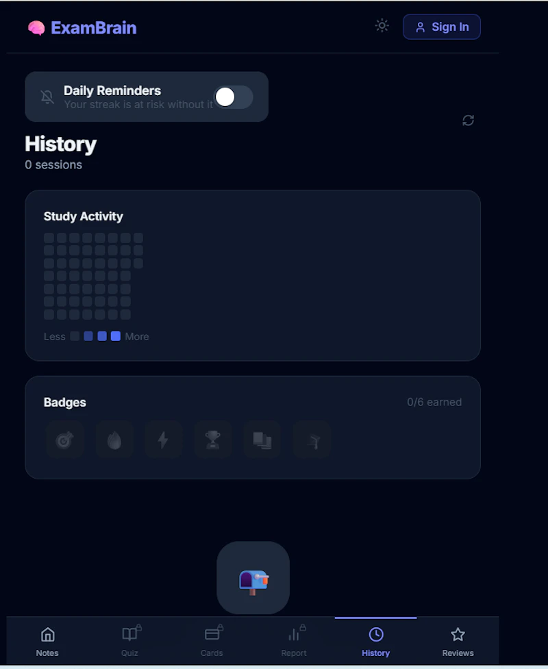 ExamBrain screenshot 5