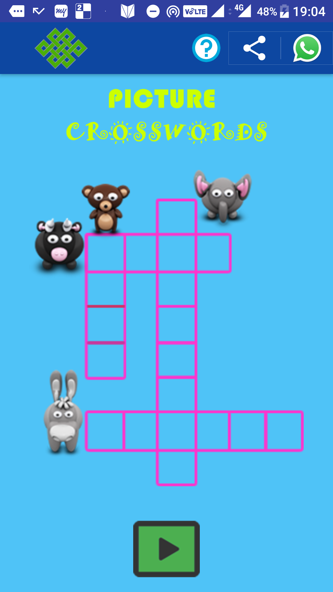 Kids Picture crossword gallery image