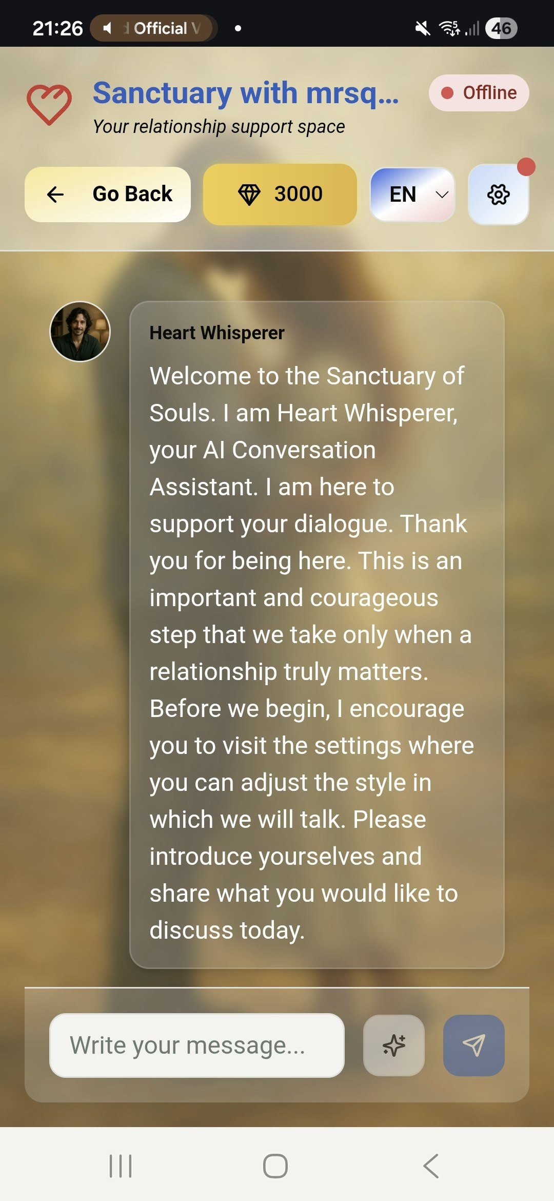 HeartWhisperer - Main product screenshot demonstrating key features and user interface