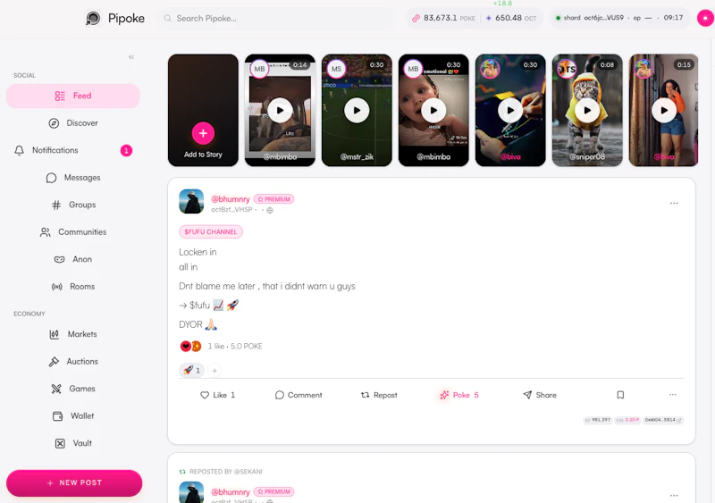 Pipoke screenshot 1
