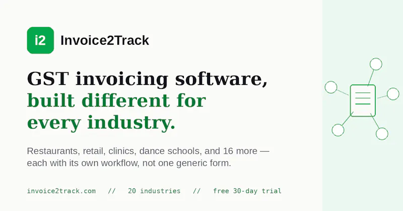 Invoice2Track screenshot 1