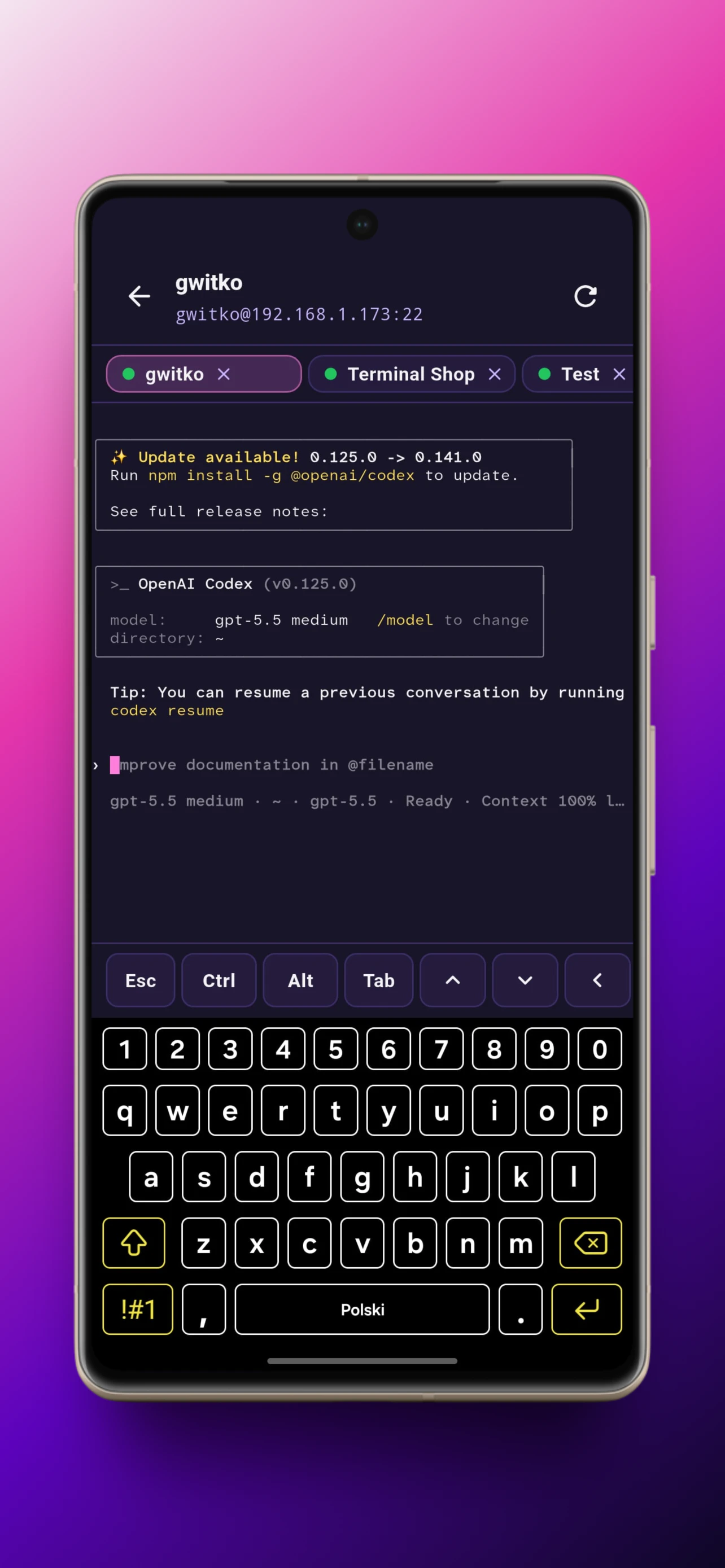 Conduit: SSH, Mosh & SFTP 截图 9