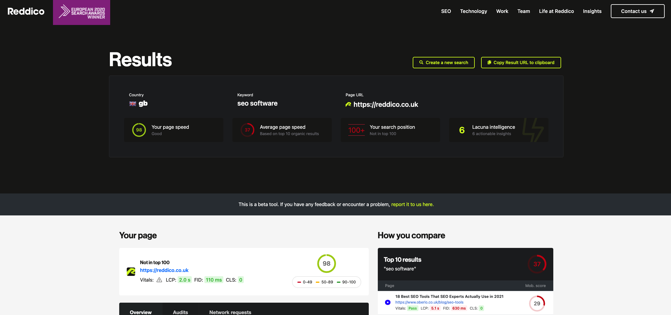 SERP Speed gallery image