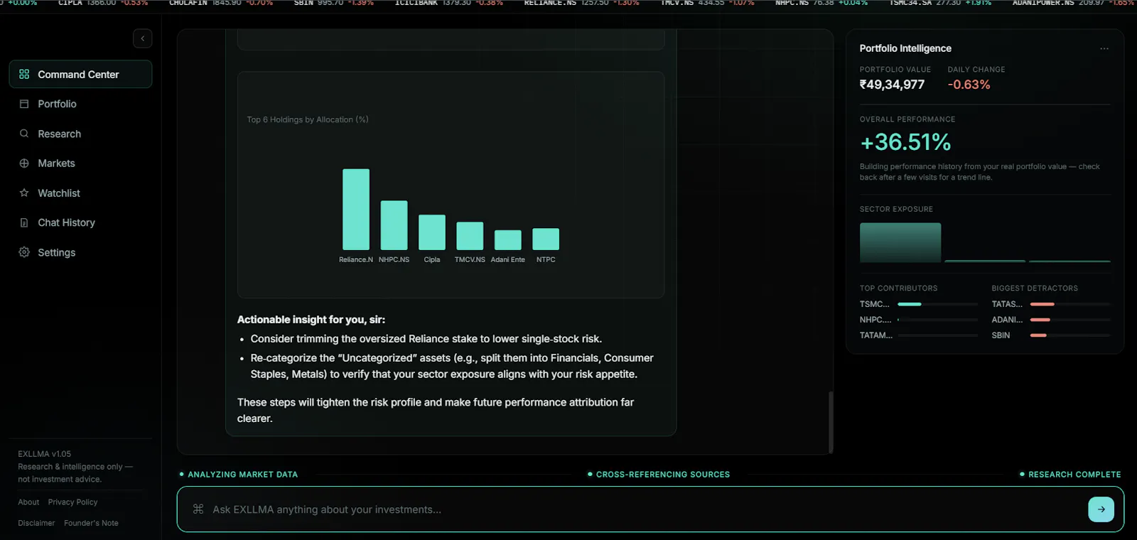 EXLLMA screenshot 2