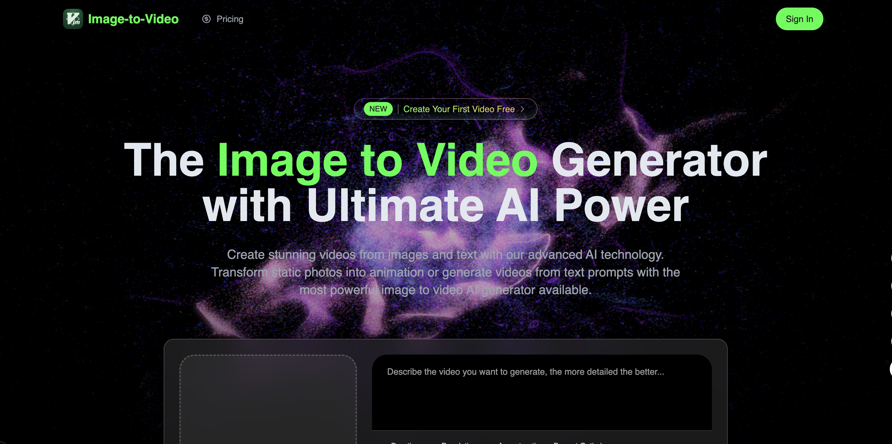 Ai video generator gallery image