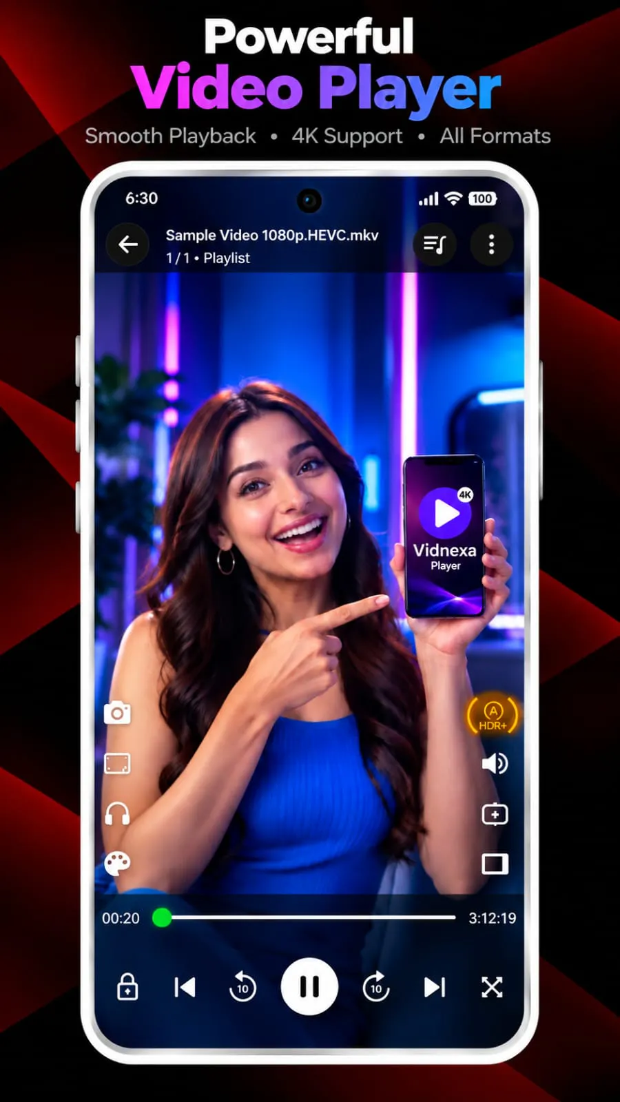 Vidnexa-Ultra HD Video Player gallery image