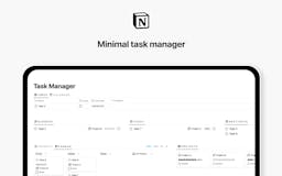 Notion Task Manager media 1