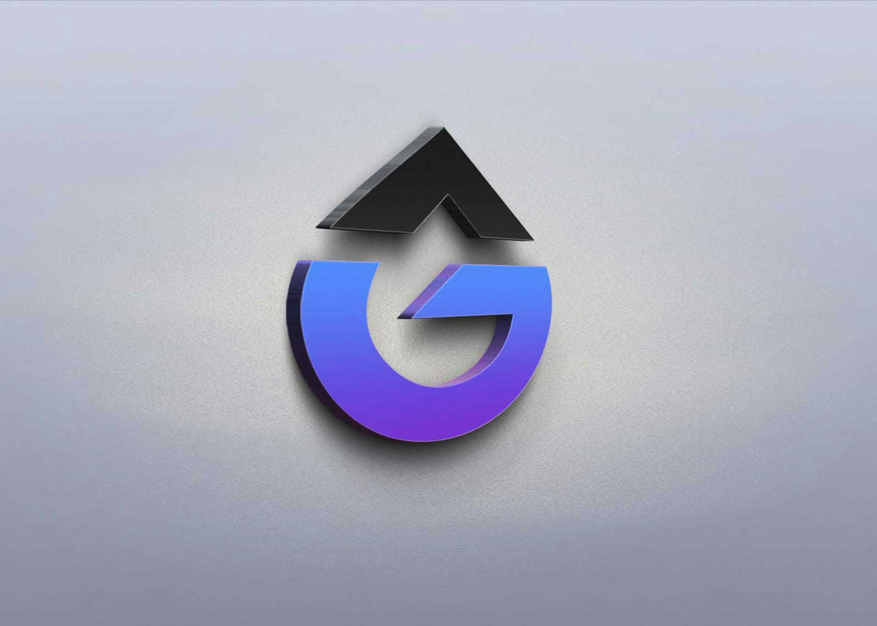 Free 3D Logo Mockup Collection gallery image