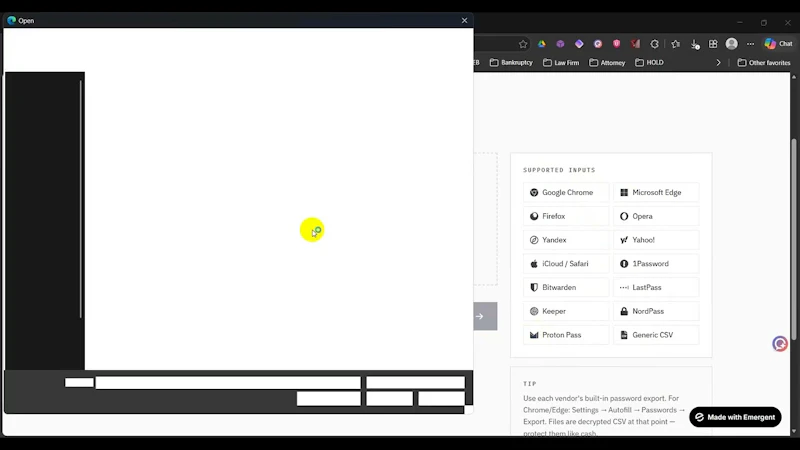 PassMerge screenshot 1 (video preview)