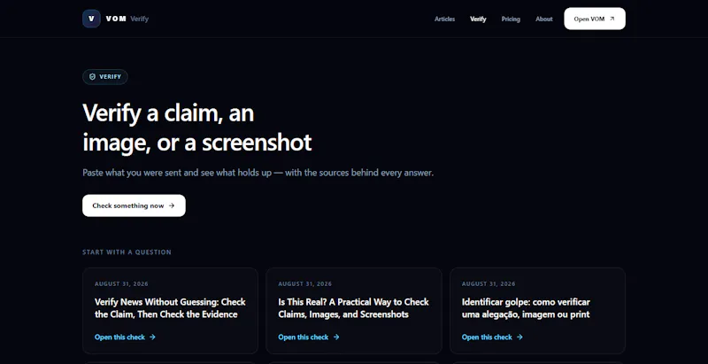 VOM screenshot 2