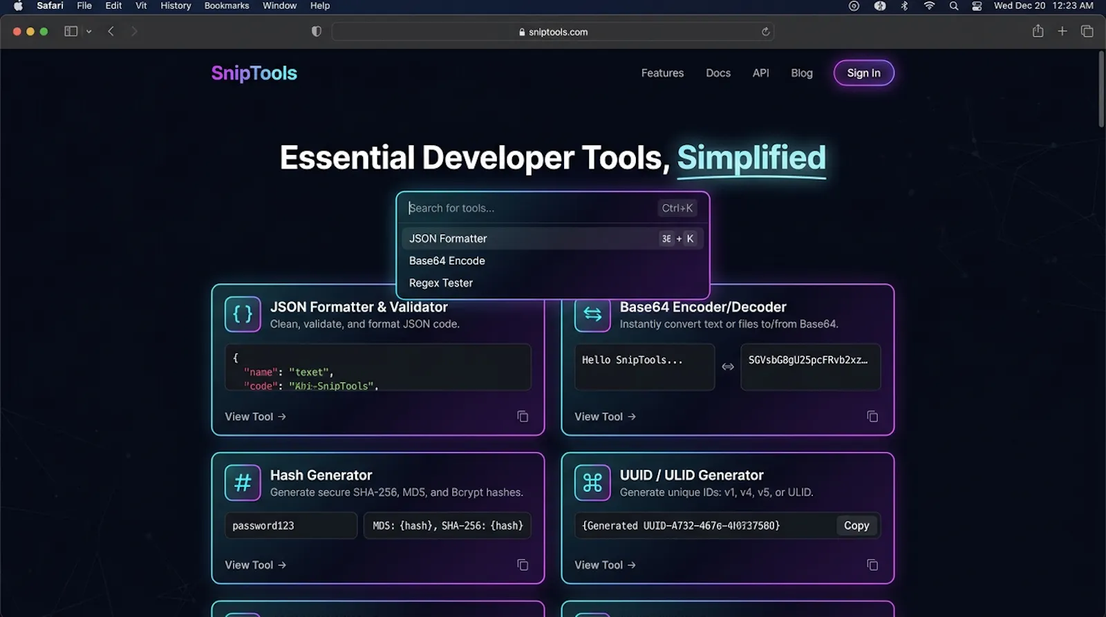 SnipTools screenshot 1