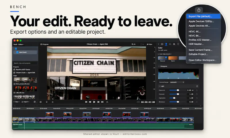 Bench screenshot 8