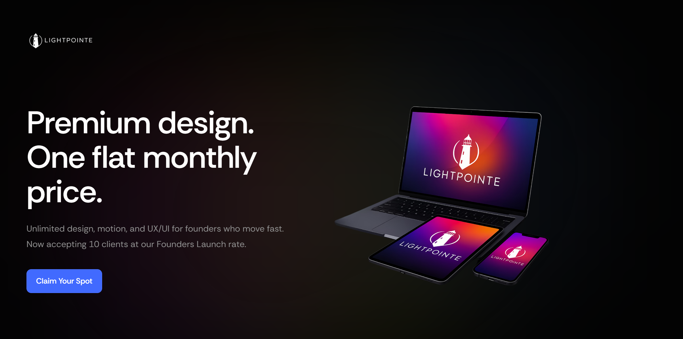 Mídia 4 de Agência de design da Lightpointe - Design criativo e soluções de vídeo para empresas modernas