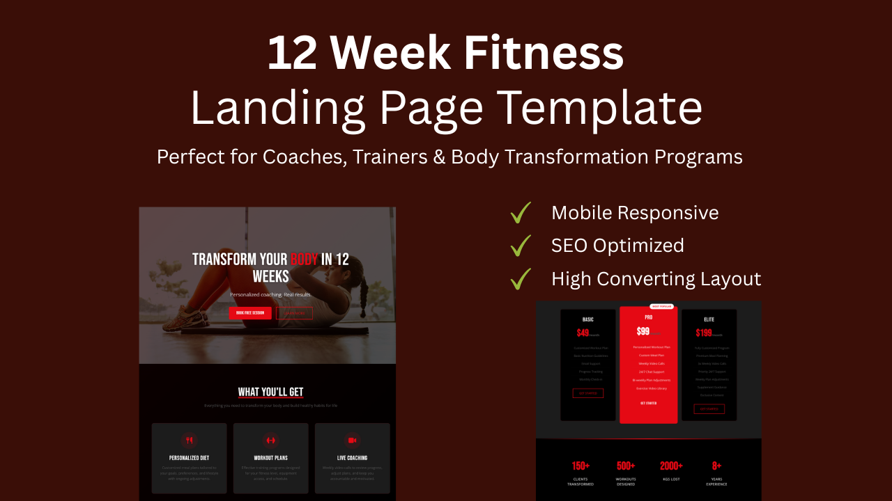 Free Landing Page Te... logo