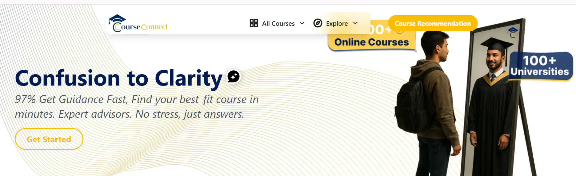Course Connect product banner