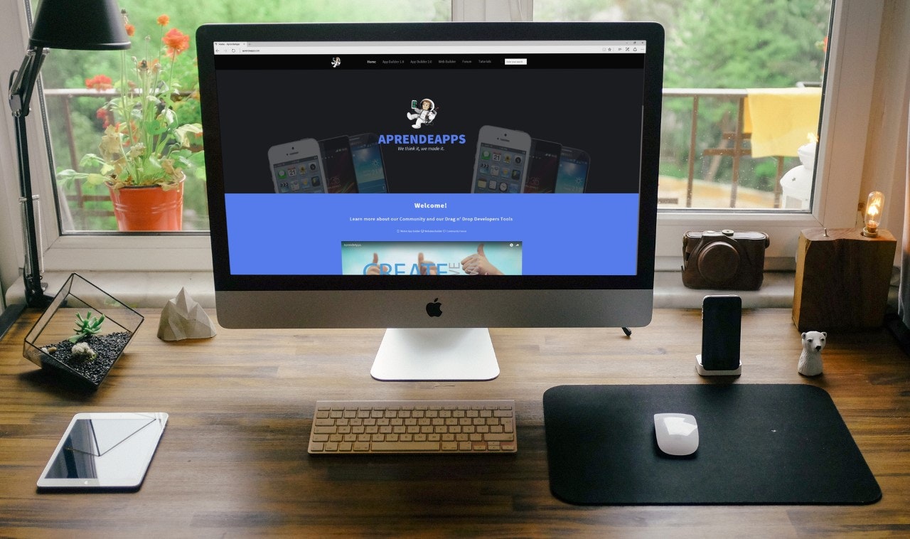 AprendeApps Drag n' Drop Mobile App Creator gallery image