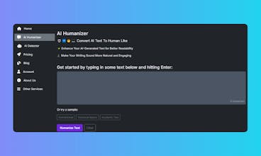 Text2Humin: Make AI Text Sound Human gallery image