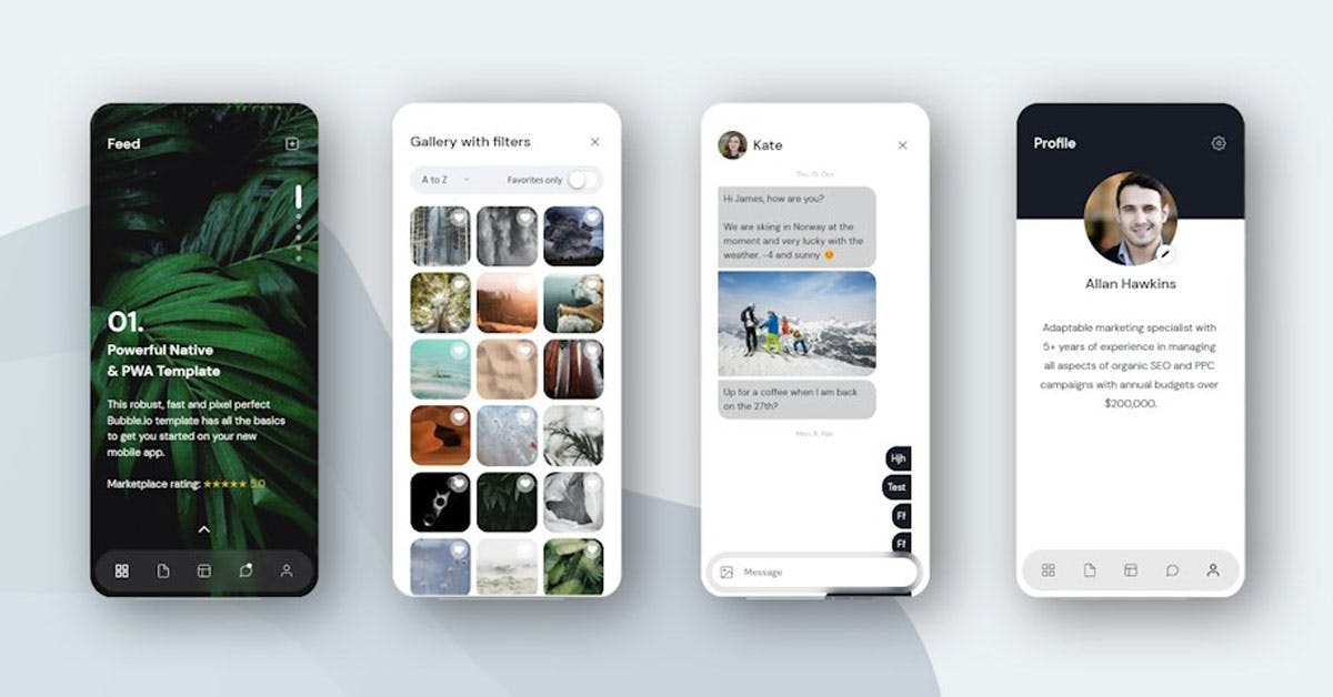 Шаблон Mobius media 1