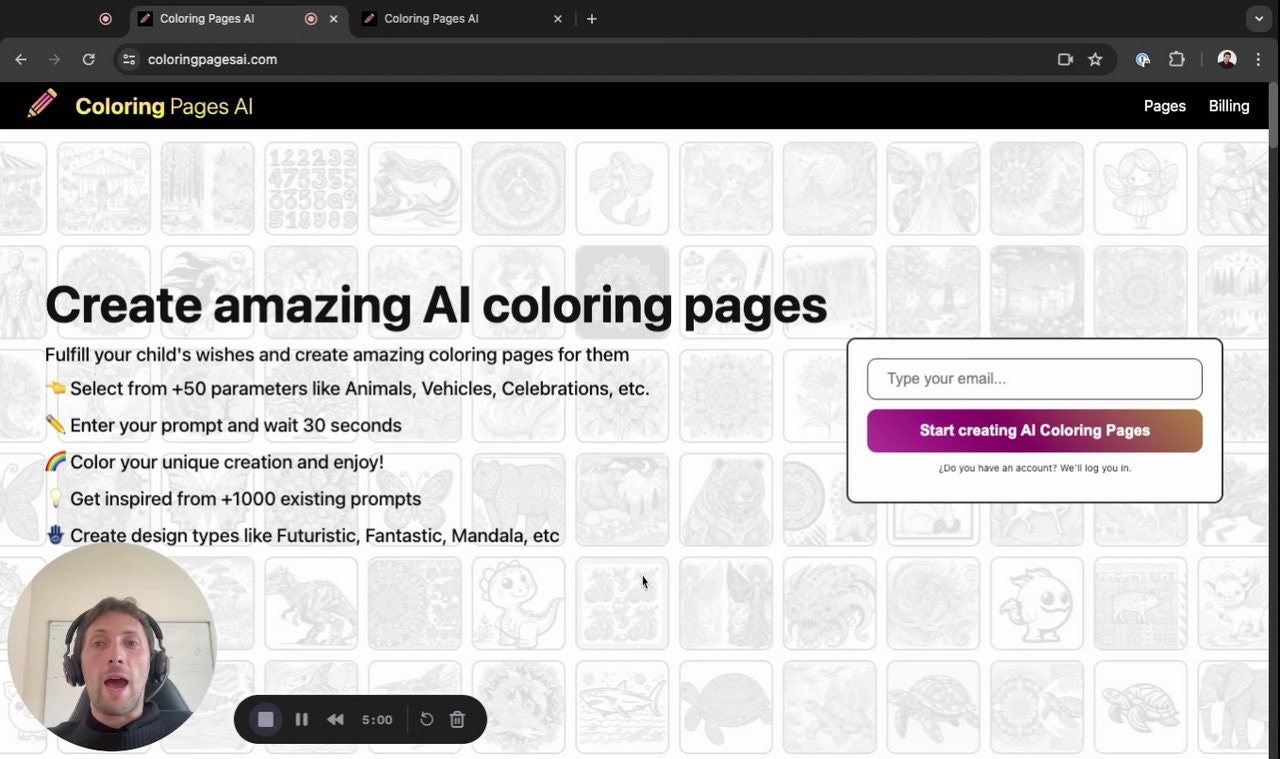 Coloring Pages AI gallery image