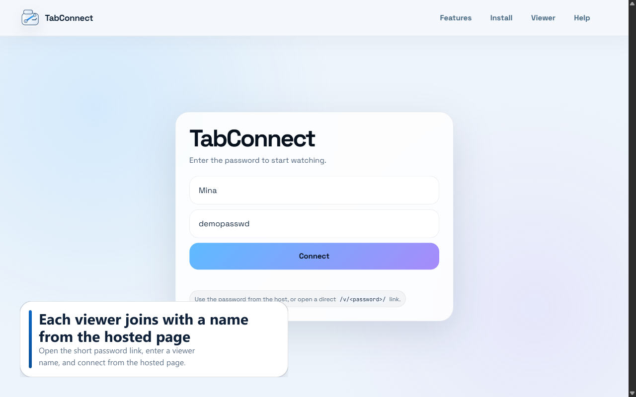 TabConnect gallery image